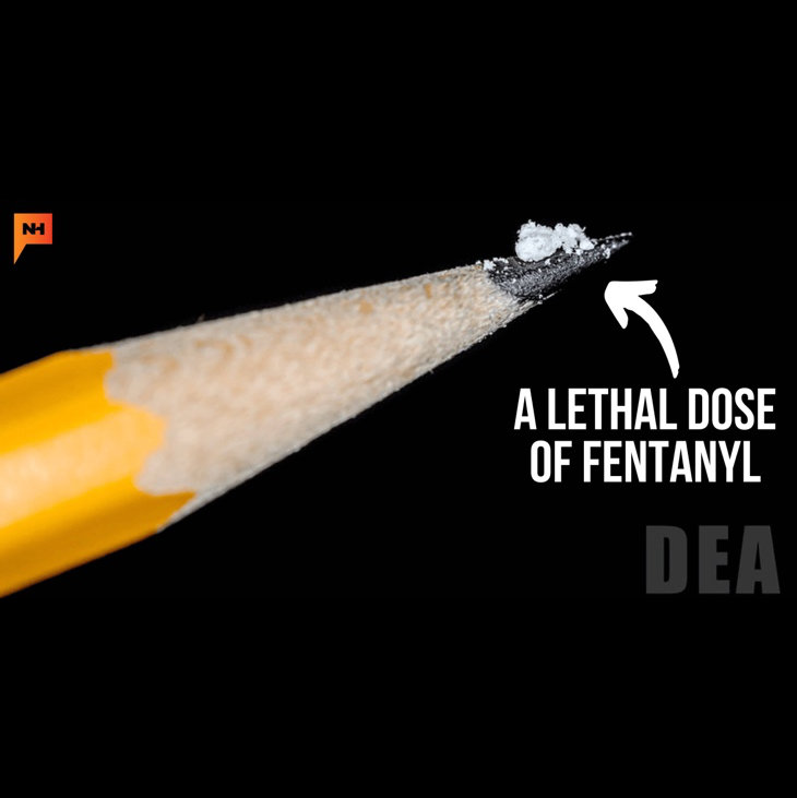 An example of what Fentanyls looks like